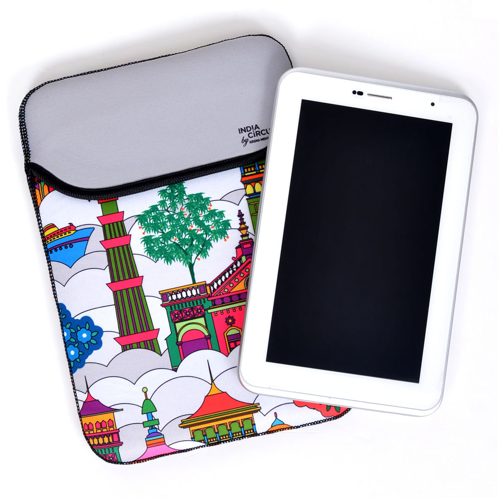 Jalebi Namaste Sky - line Mini iPad / Tablet Sleeve