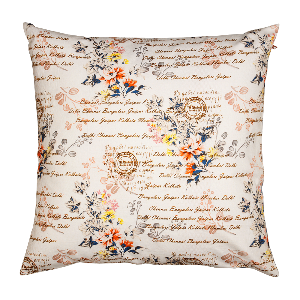 Flower Fall Cushion Cover