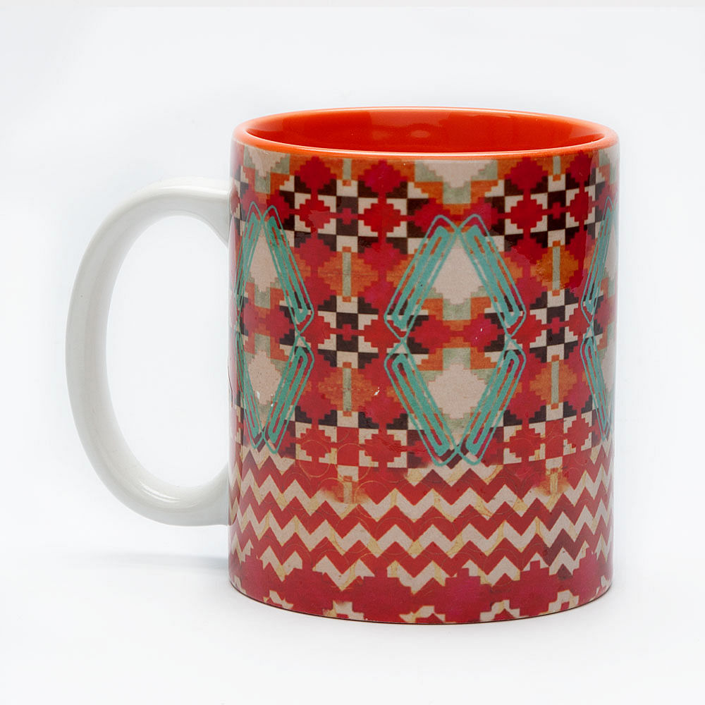 Tribal Emerald Mug