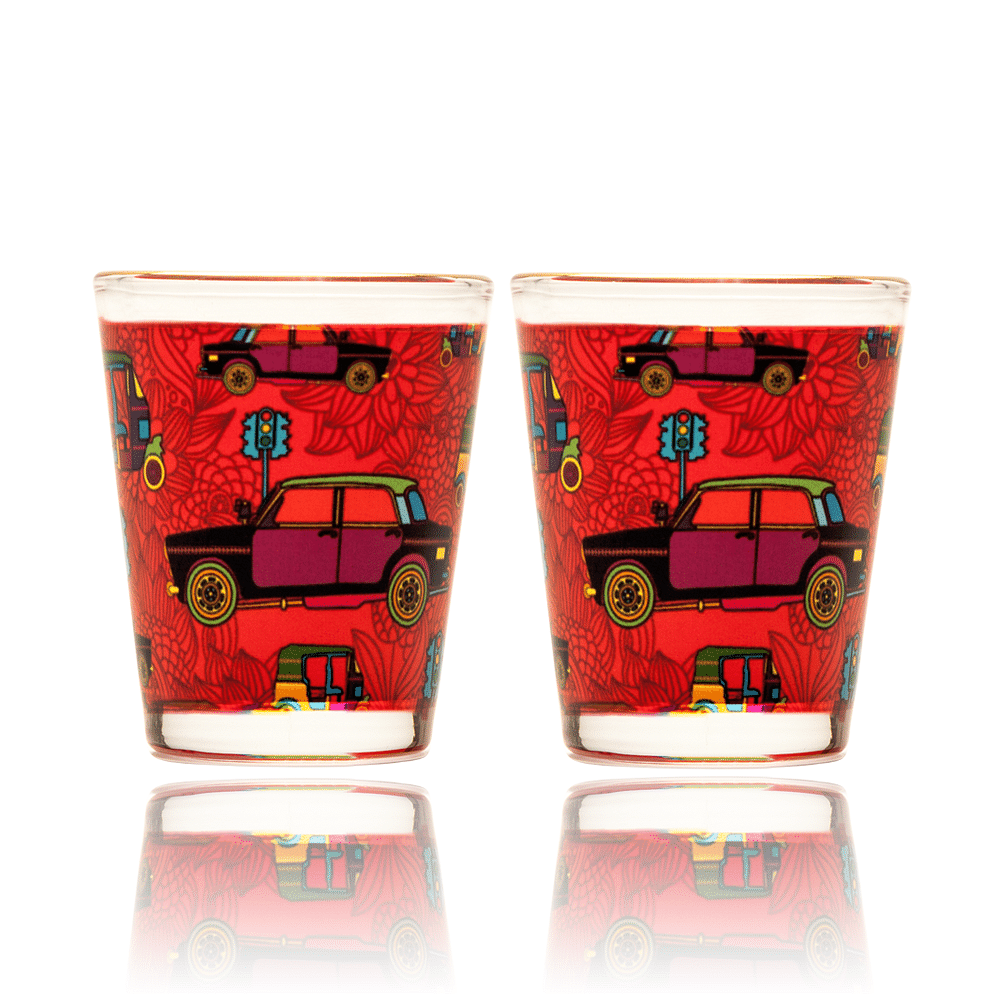 City Lights Shot Glass