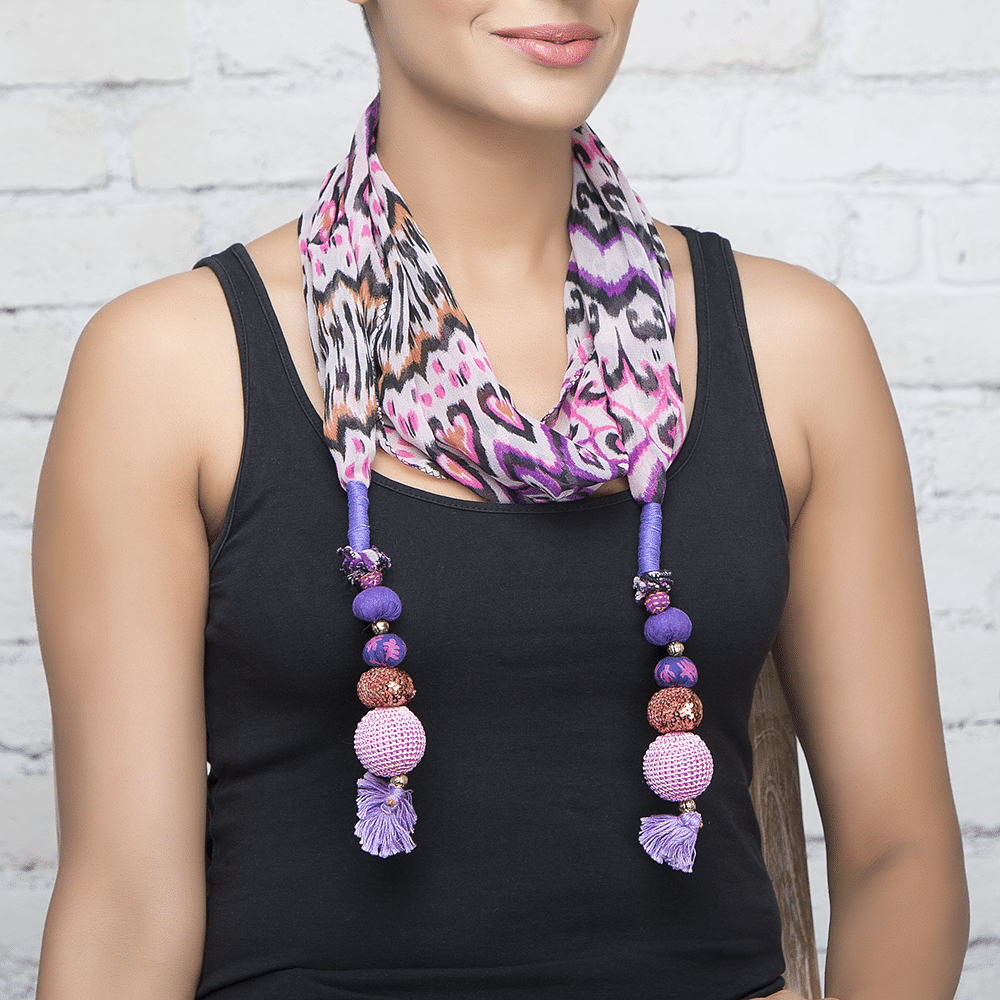 Aztec Jeweled Stole