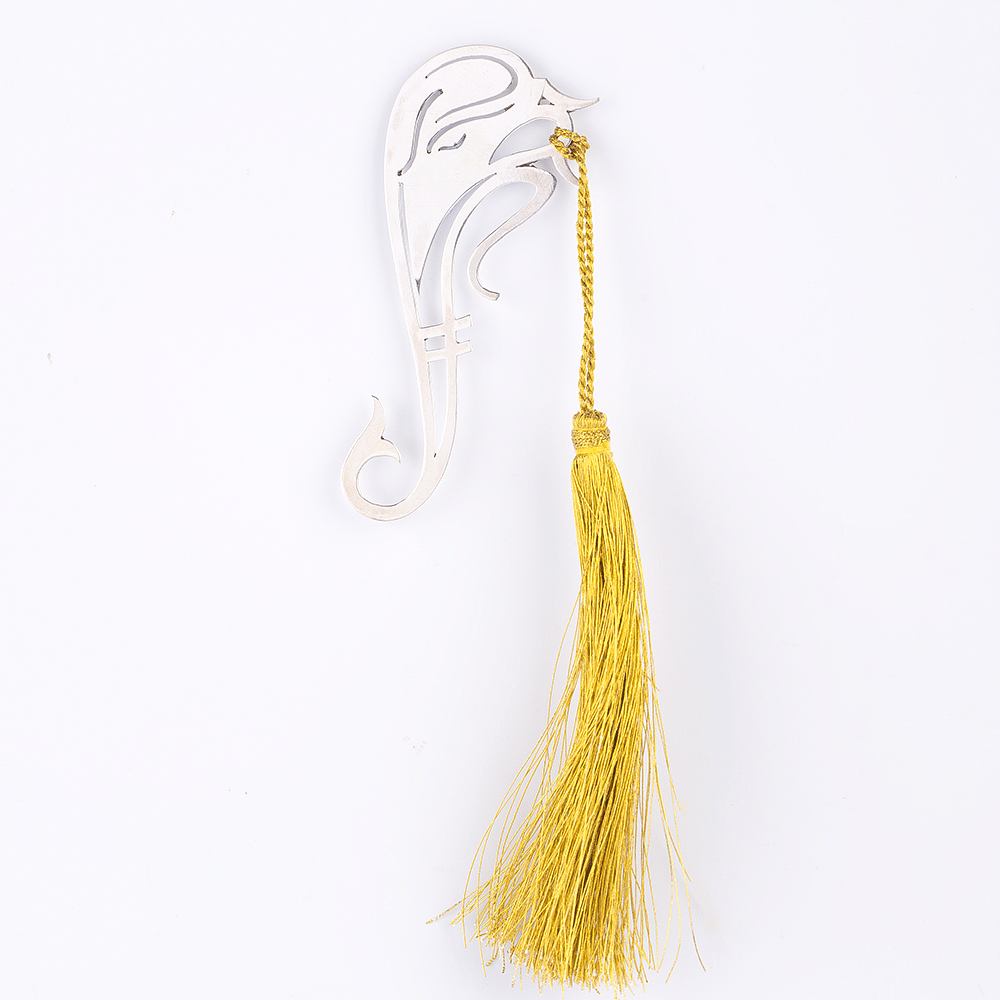 Ganesha Silver Bookmark 