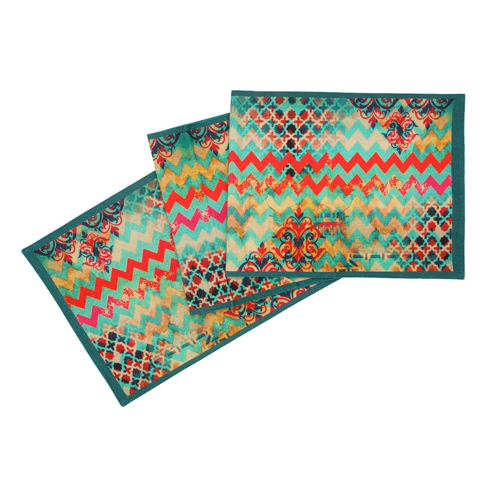 Colorful Streamer Table Runner