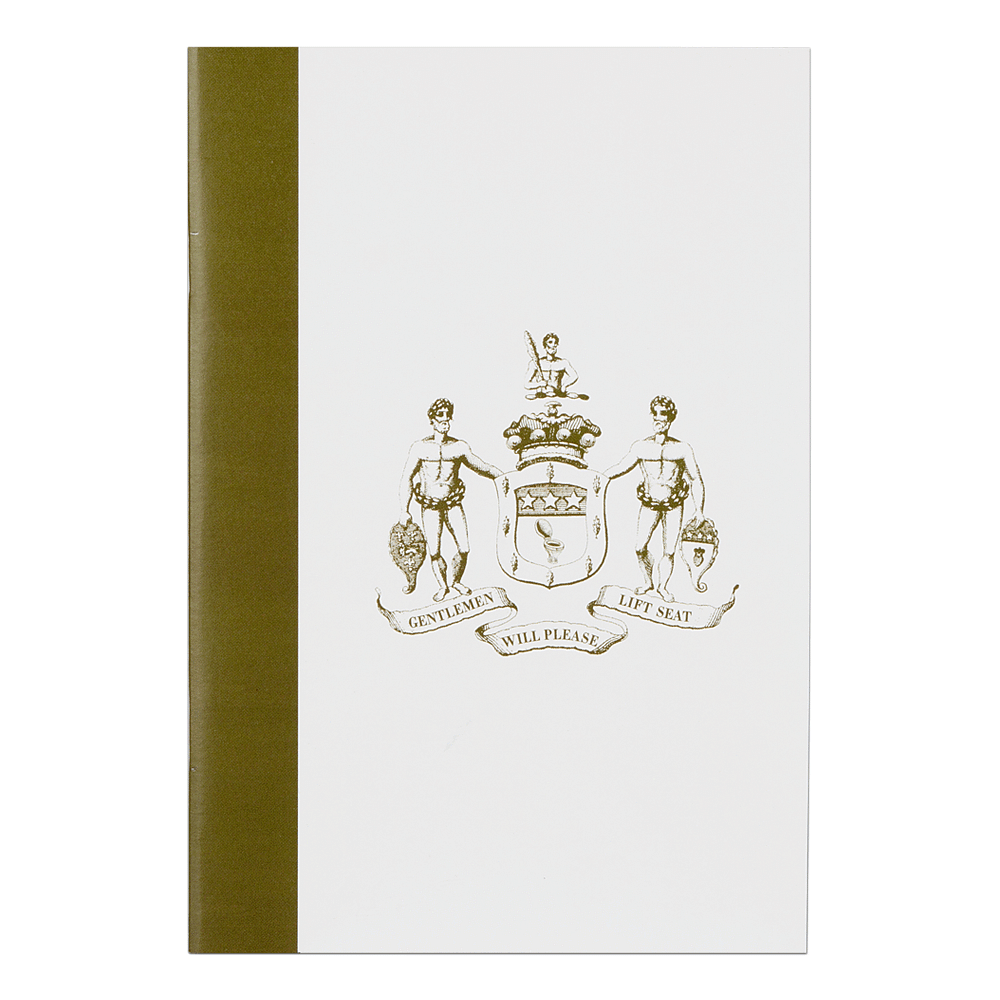 The Olive green Crest Notebook