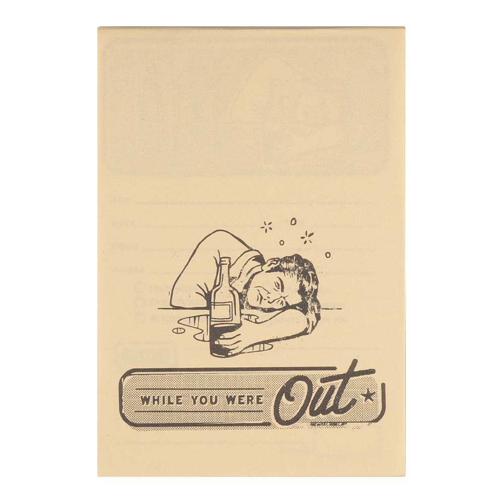 The Slate while you were out memo pad