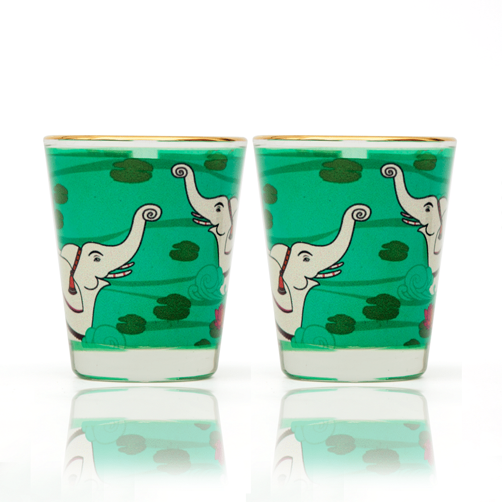 Elephant Bath Shot Glass