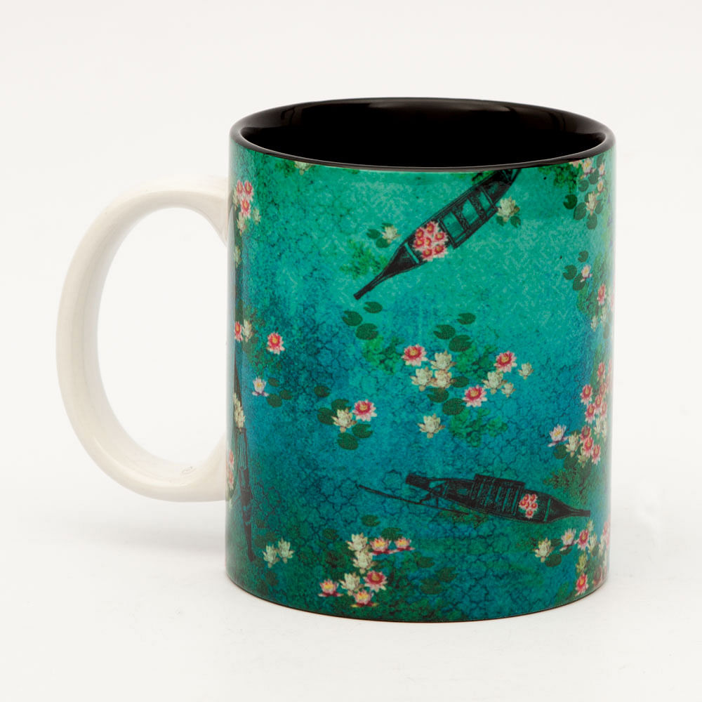 Boats and Flowers Mug