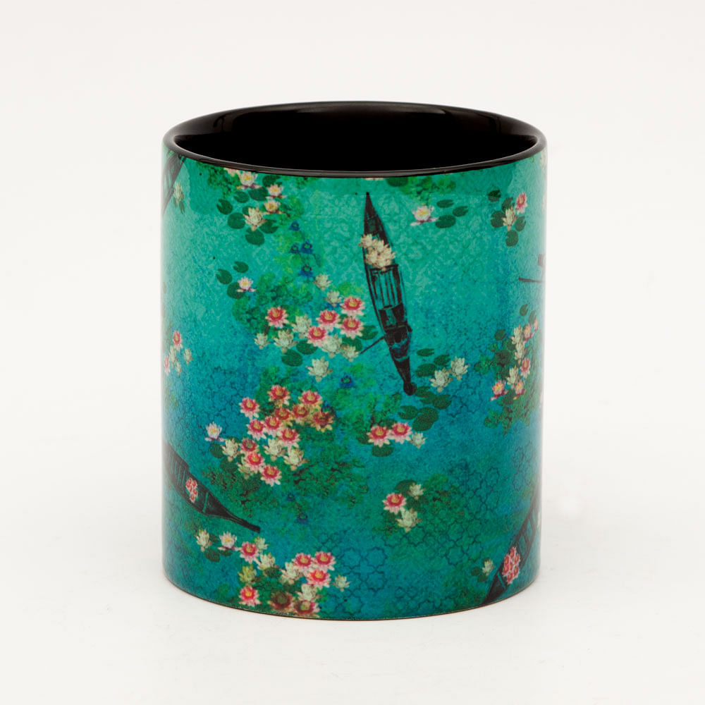 Boats and Flowers Mug