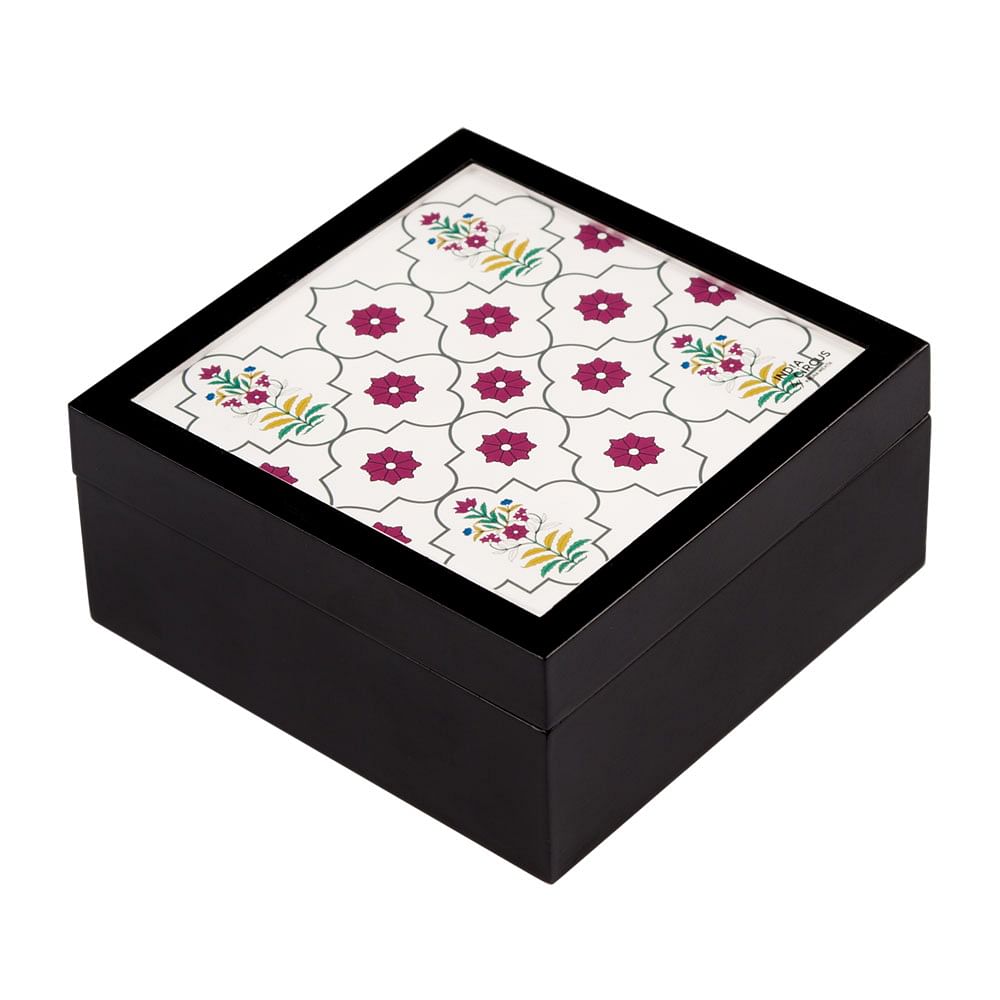 Floral Twinkles Medium Storage Box