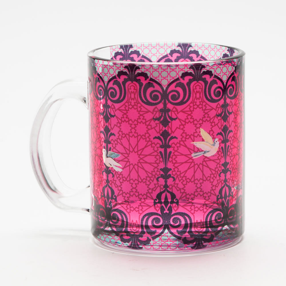 Flight of Birds Glass Mug