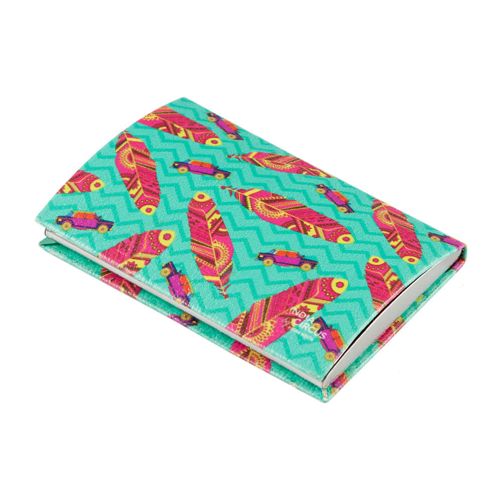 Funky Plume Visiting Card Holder