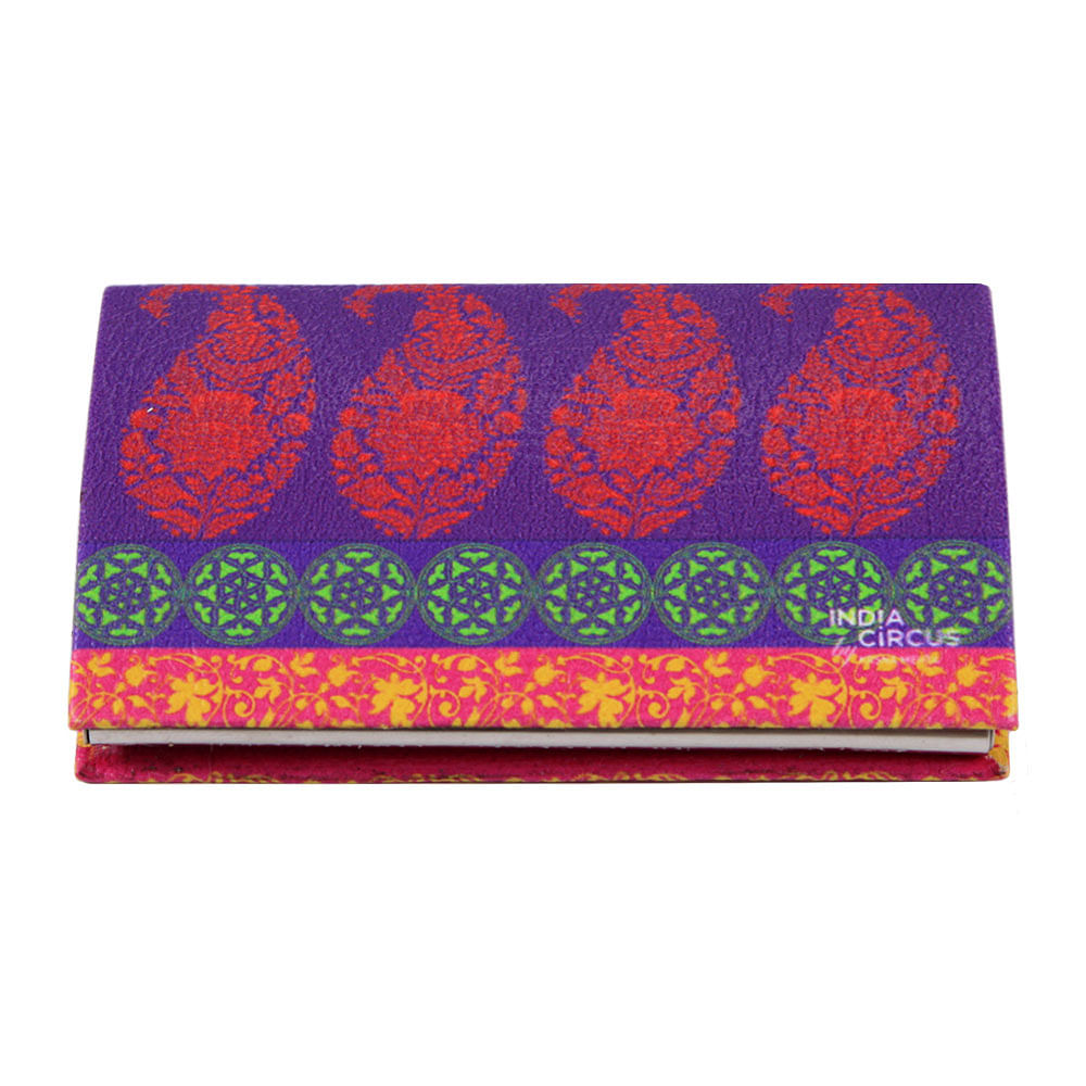 Motif Cachemire Visiting Card Holder