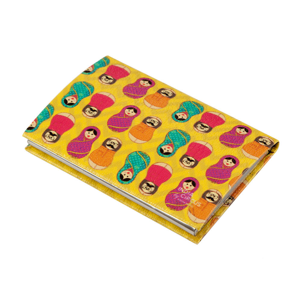 Desi Matryoshka Dolls Visiting Card Holder