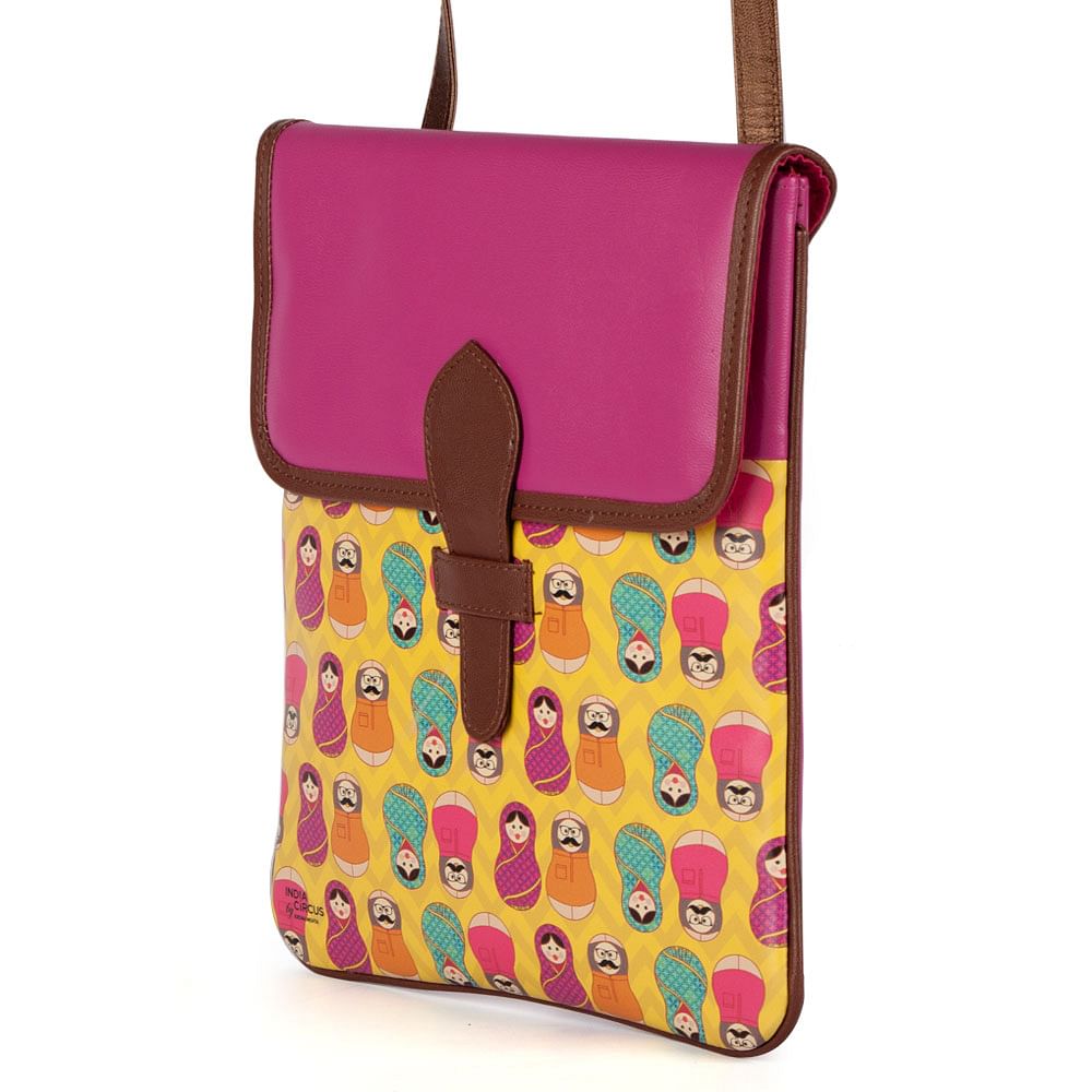 Desi Matryoshka Dolls Looped Sling Bag