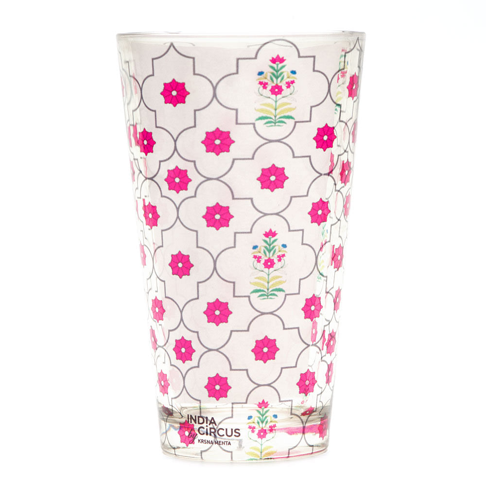 Floral Lattice Tumbler