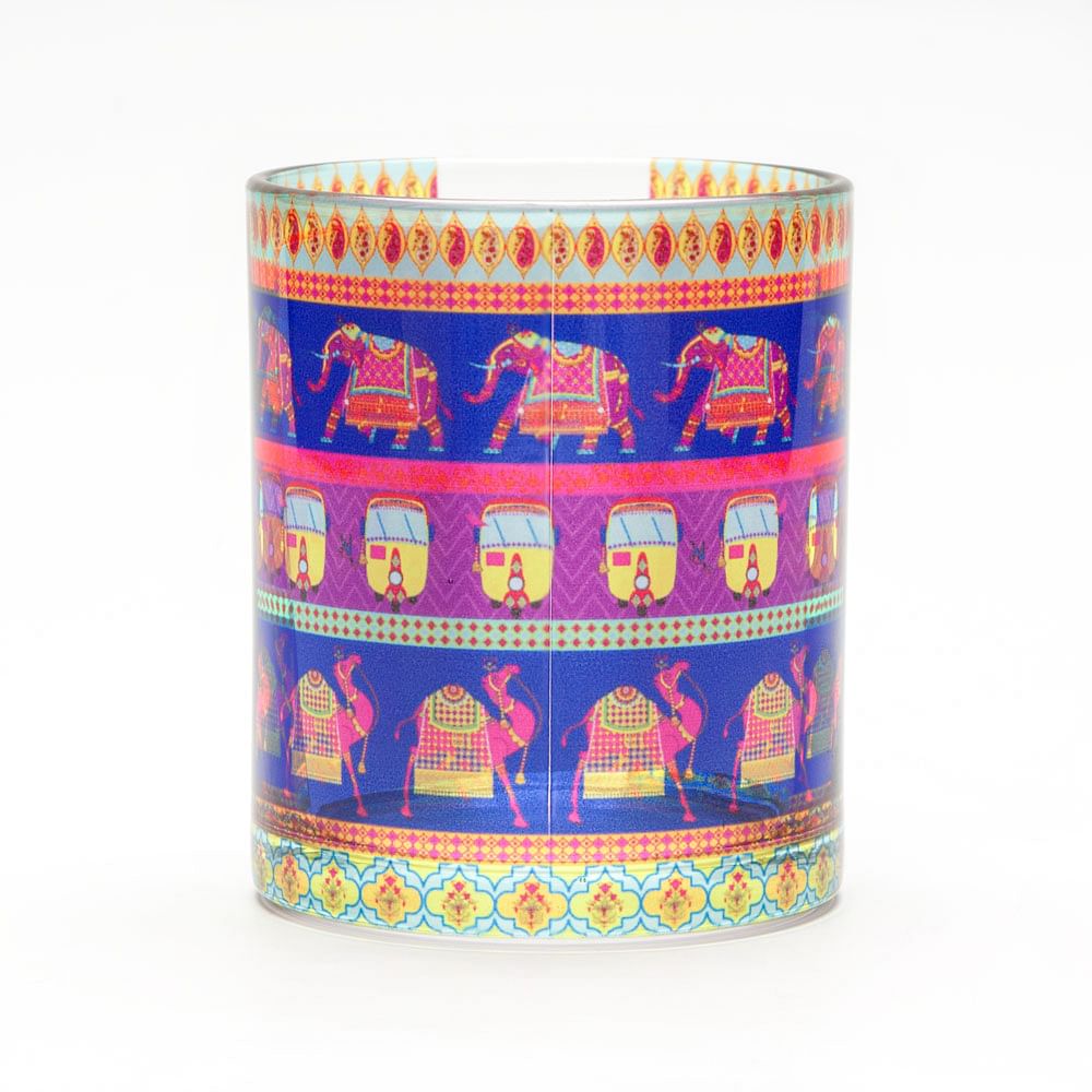 Royal Animals Glass Mug
