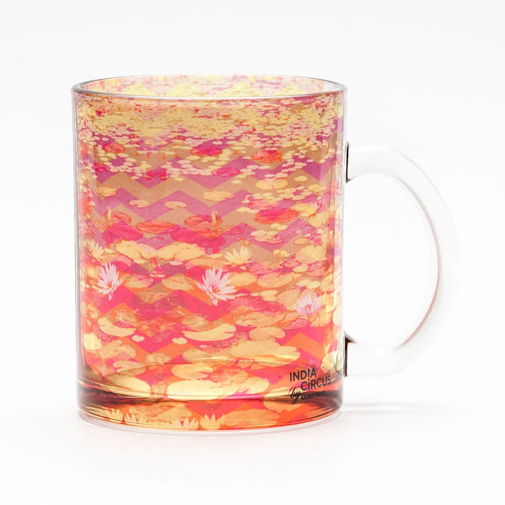 Lotus River Glass Mug