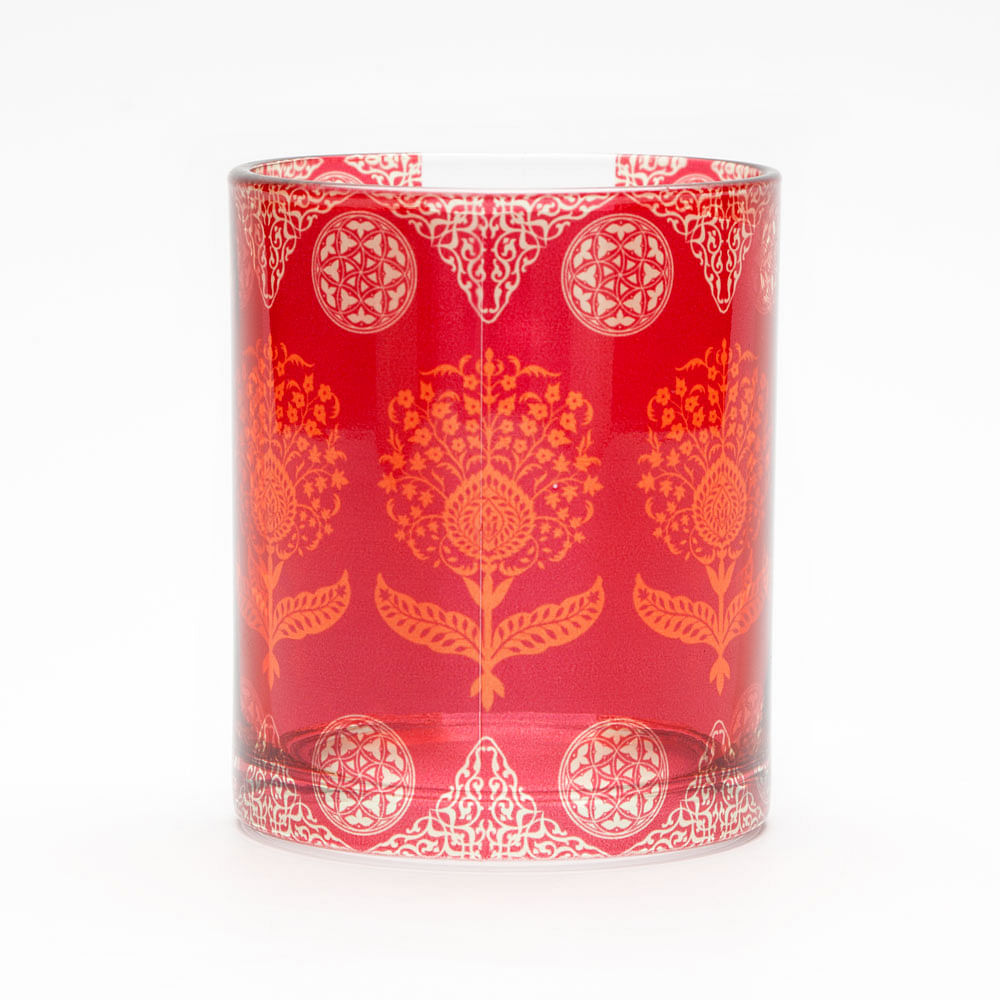 Regal Motifs Glass Mug