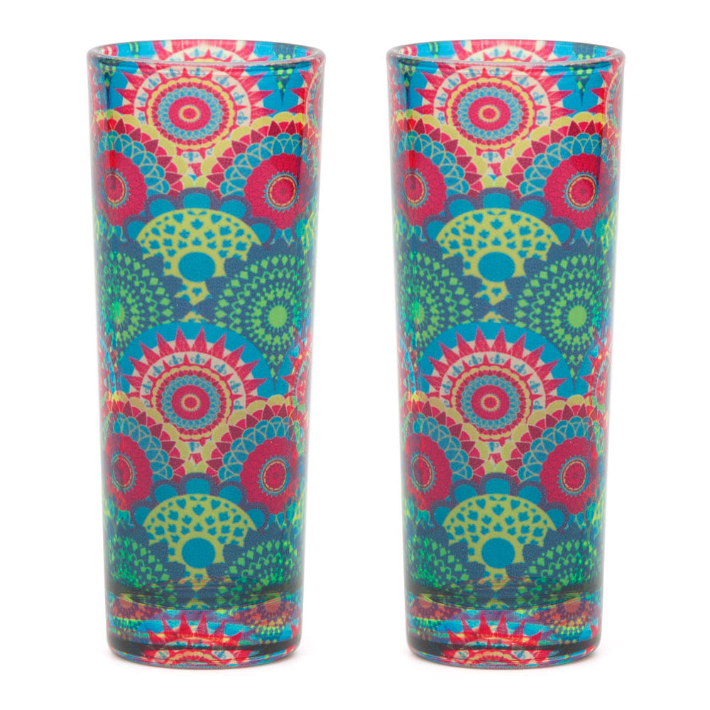 Ecliptic Lei  Shot Glasses (Set of 2)