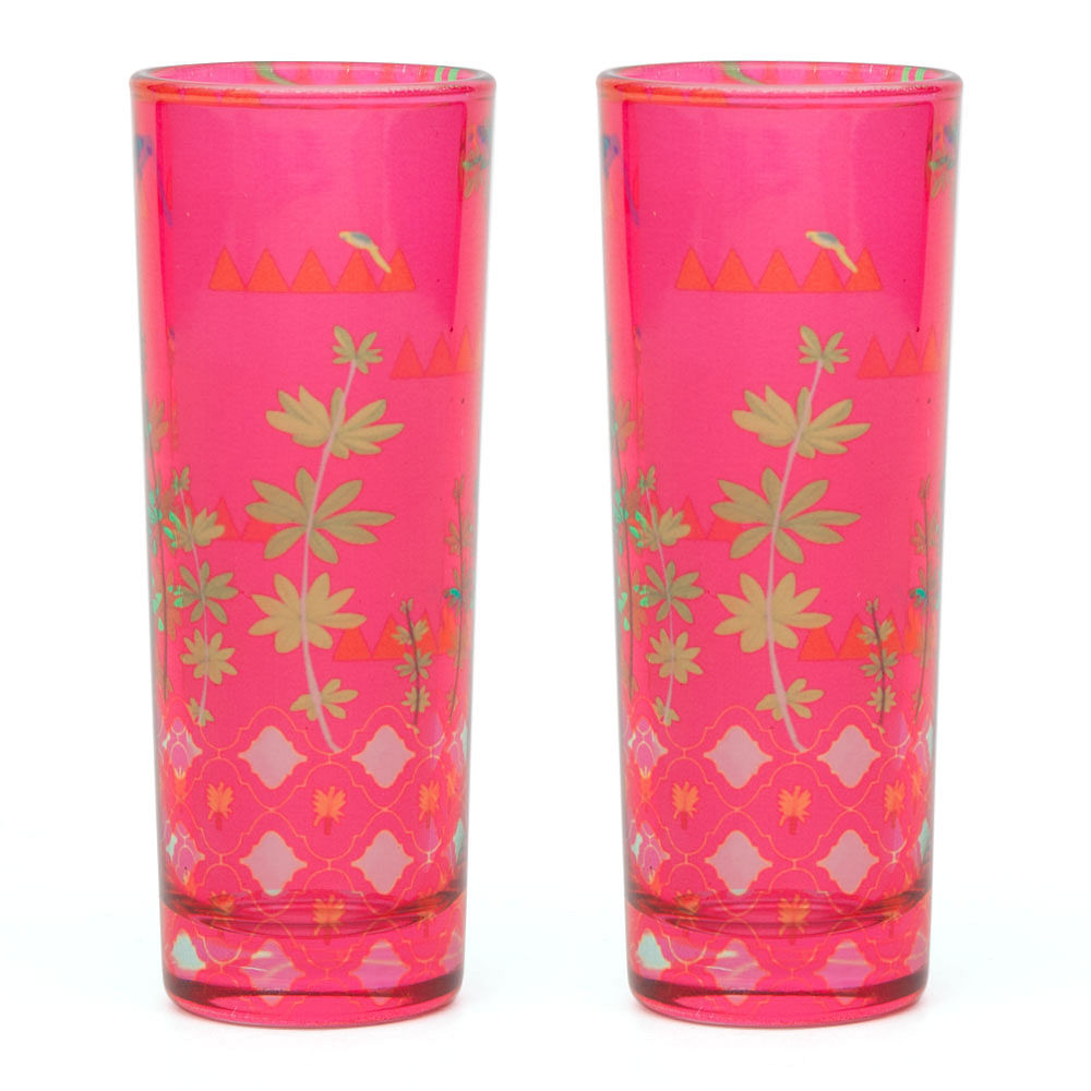 Geometric Paradise Shot Glasses (Set of 2)