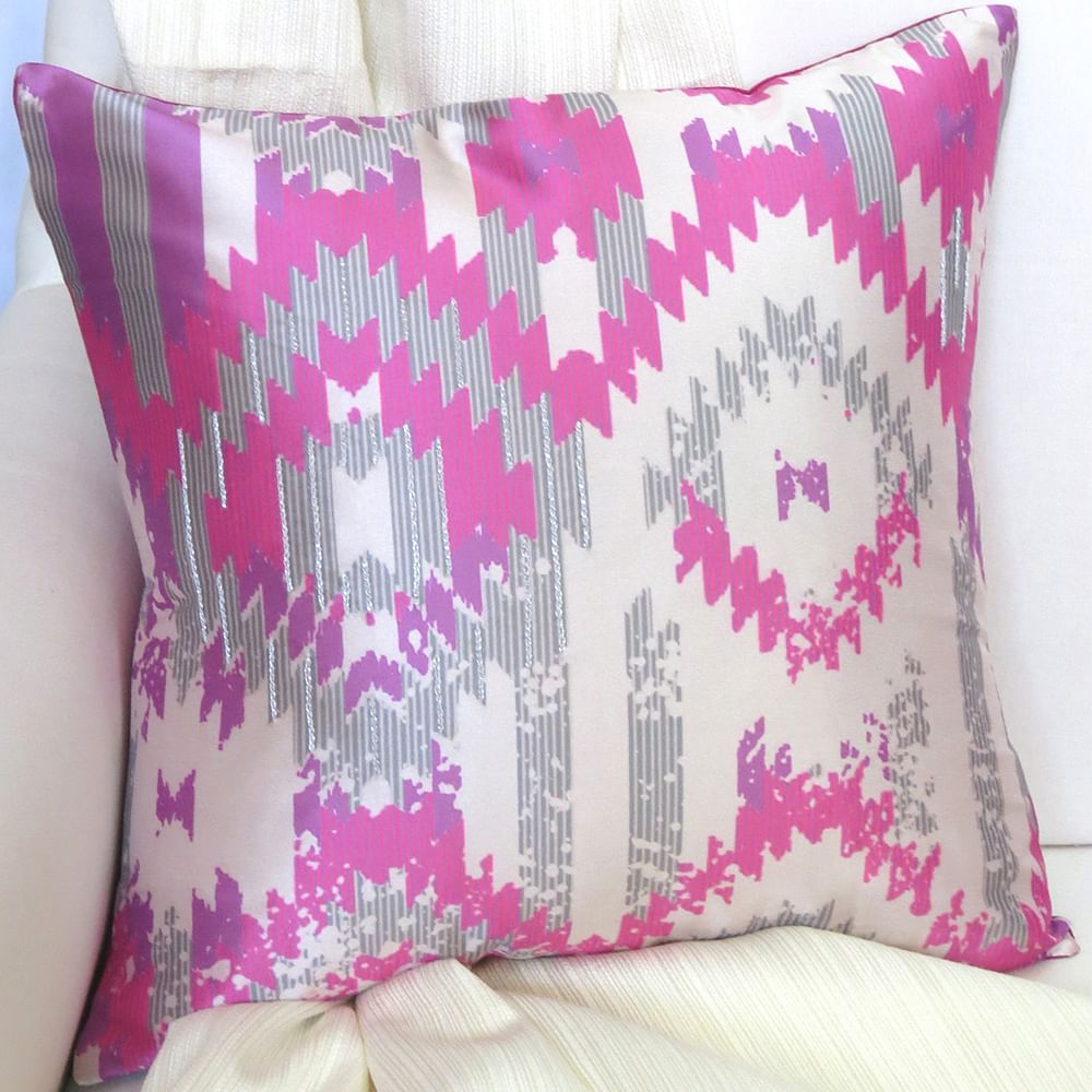 Ikat Fantasy cushion cover