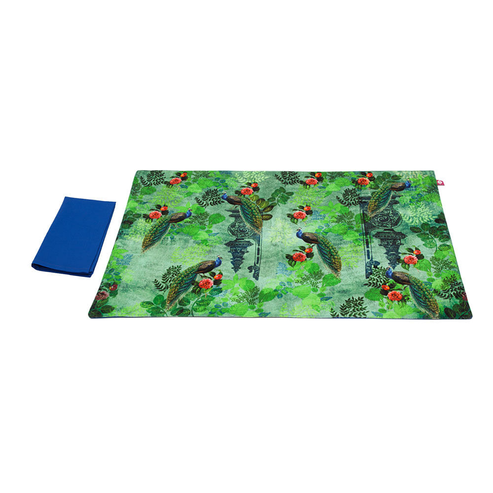 Looking for Raindrops Table Mats and Napkins Set