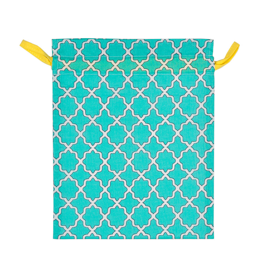 Azure Dreams Drawstring Pouch