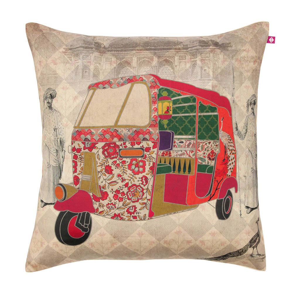 Auto Tripping Mason Poly Taf Silk Cushion Cover