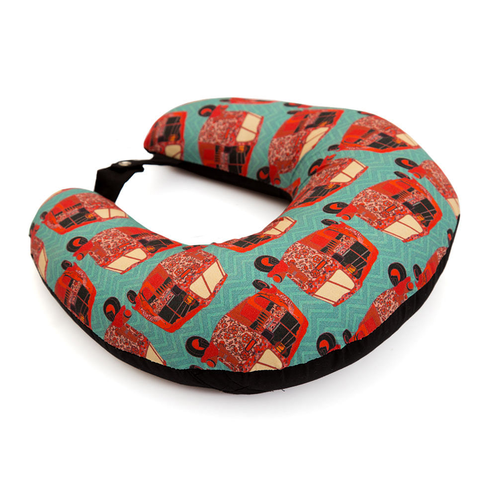 Funk on Road Neck Pillow