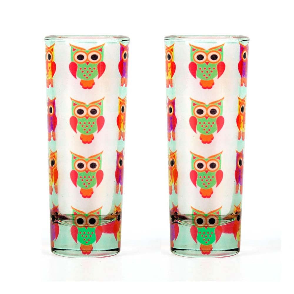 Disco Hedwig Shot Glasses (Set of 2)