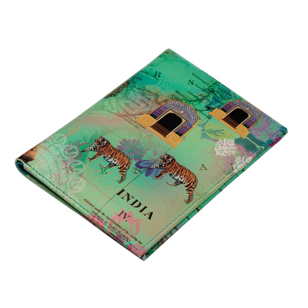 Desi  Wonderland Passport Cover