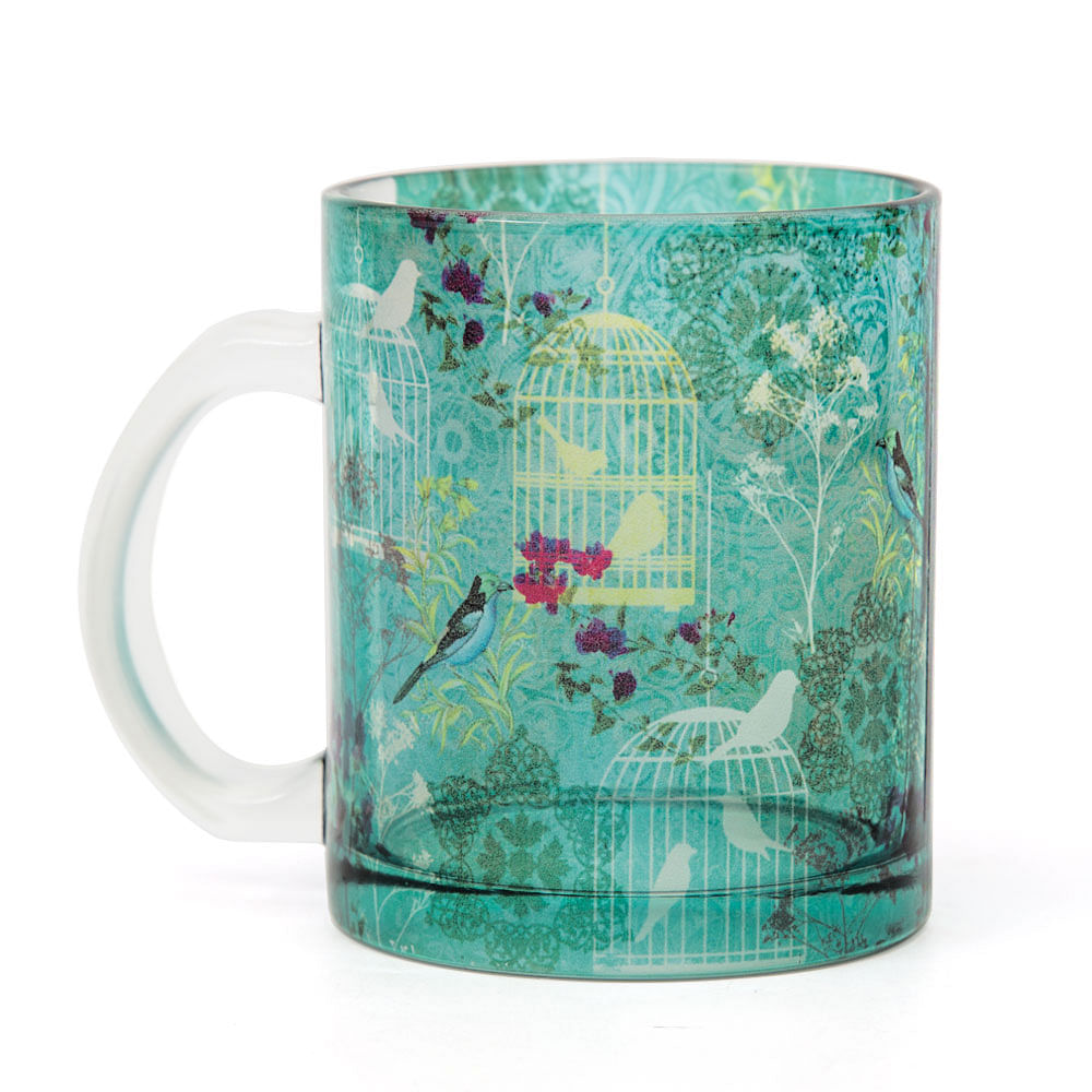 Freedom is Blissful Glass Mug