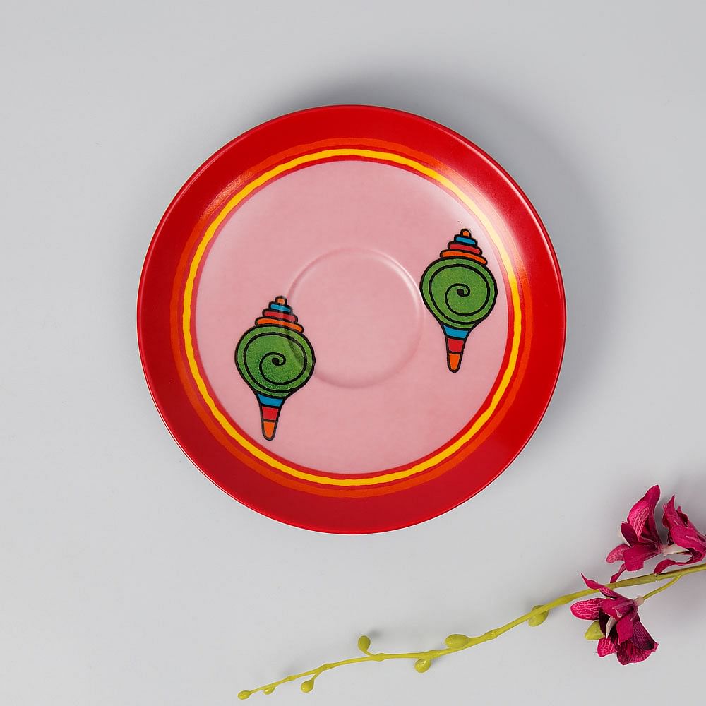 Floral Ambush Cup and Saucer