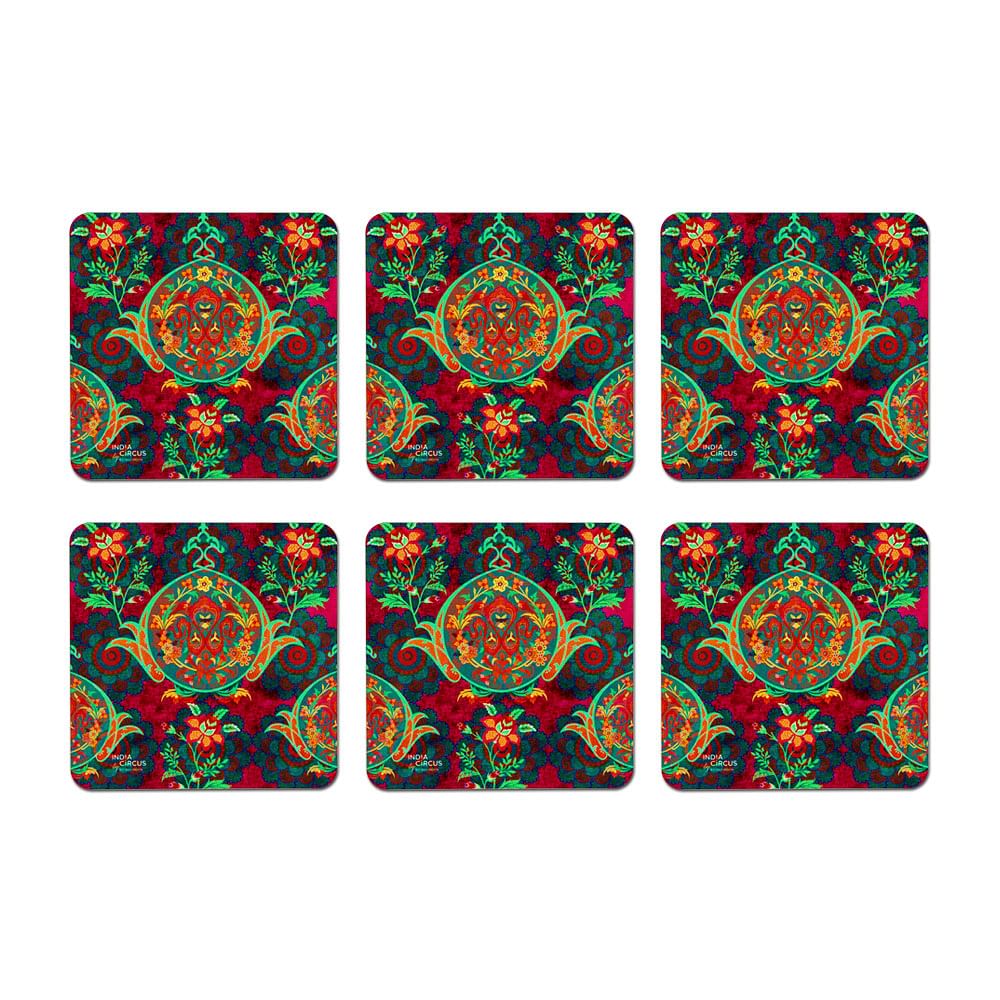 Vintage Treasure MDF Coaster - (Set of 6)