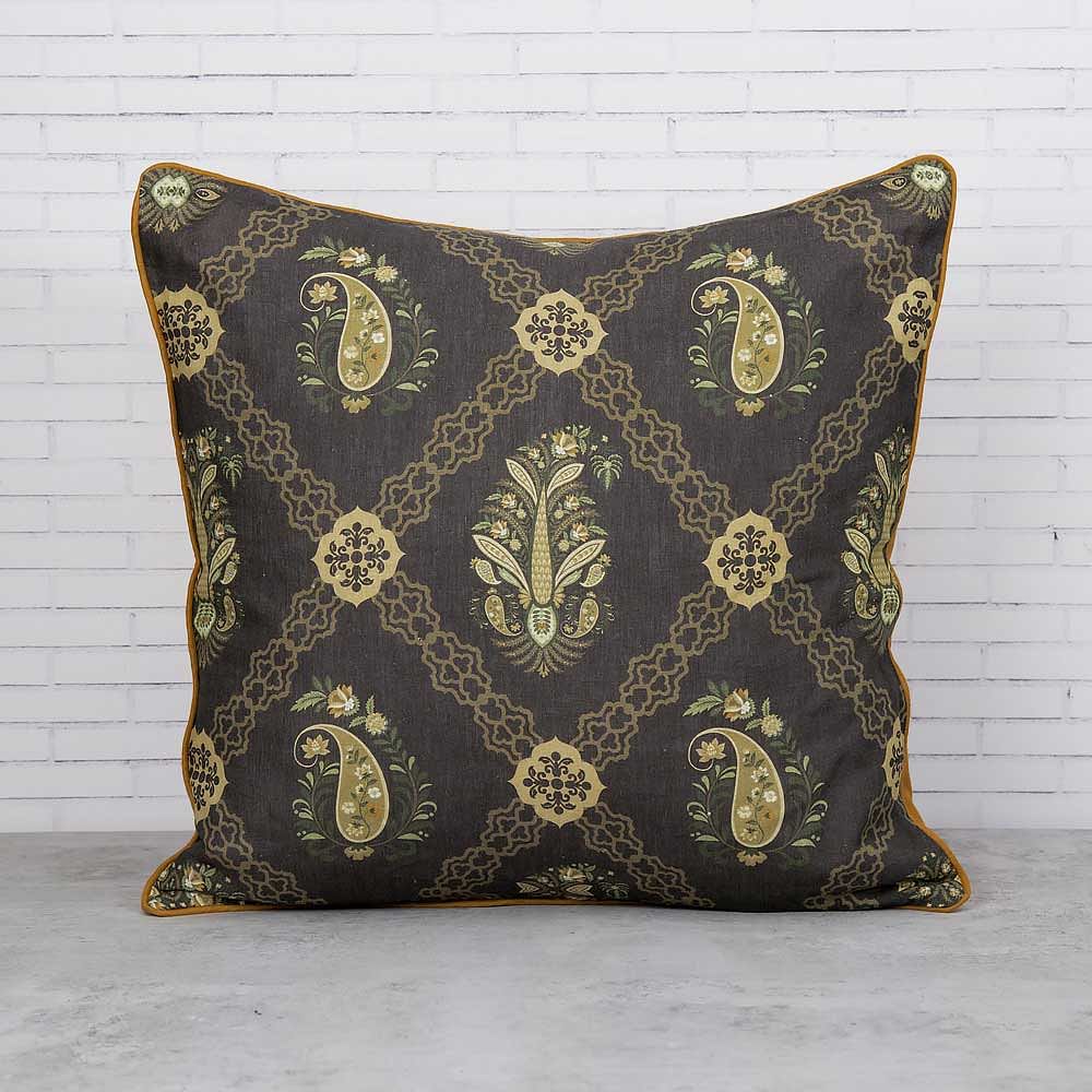 Feathers of Twilight Linen Cushion Cover