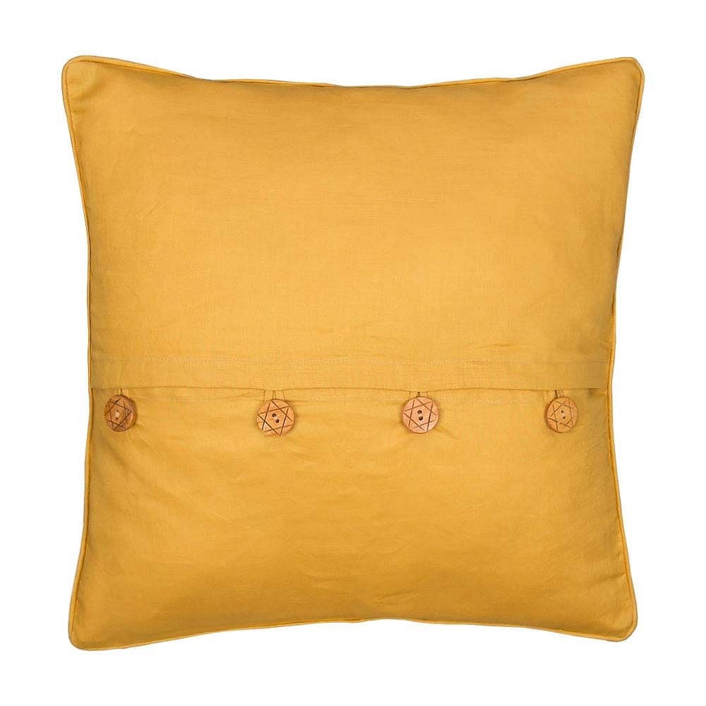 Feathers of Twilight Linen Cushion Cover