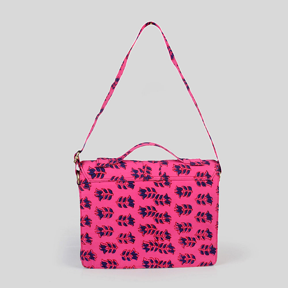 Fuchsia Fantasy Sling Bag