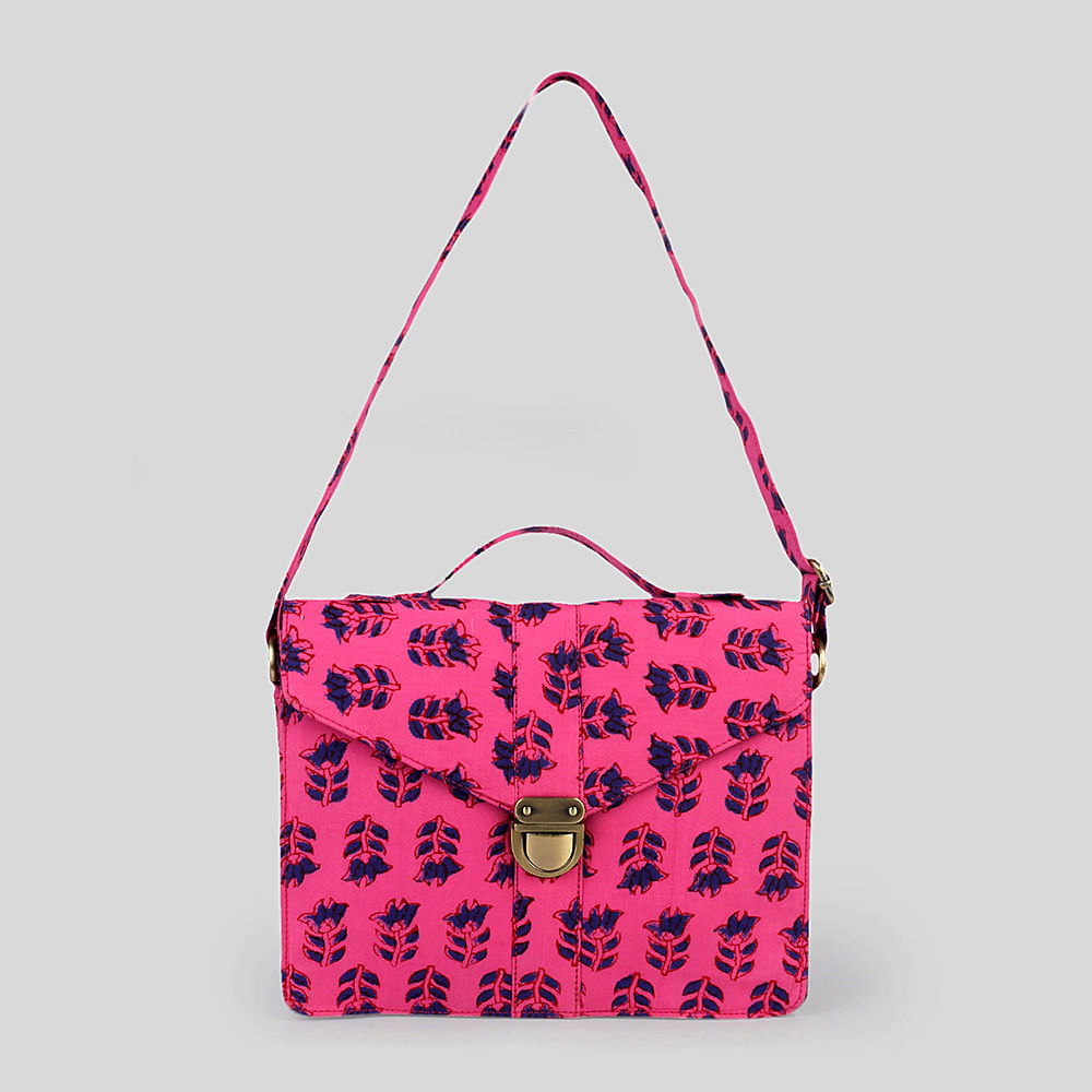 Fuchsia Fantasy Sling Bag