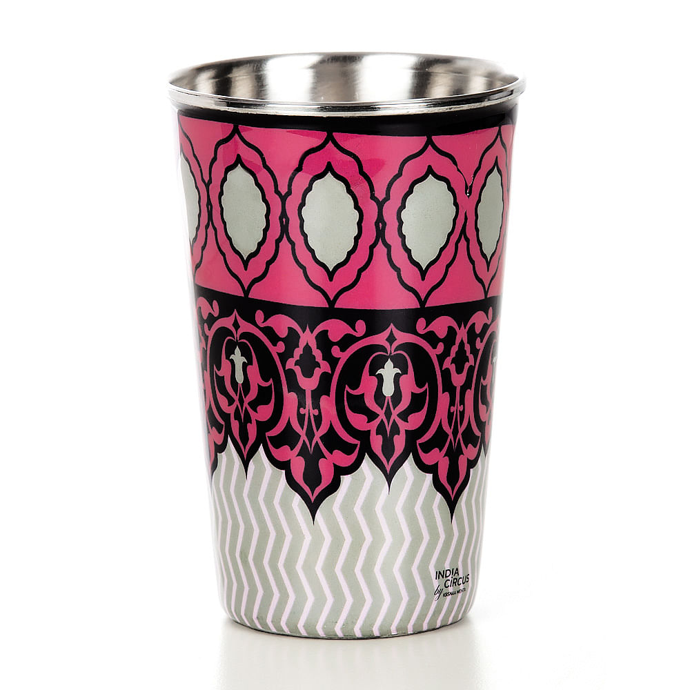 Mughal Supremacy Steel Tumbler (Set of 2)