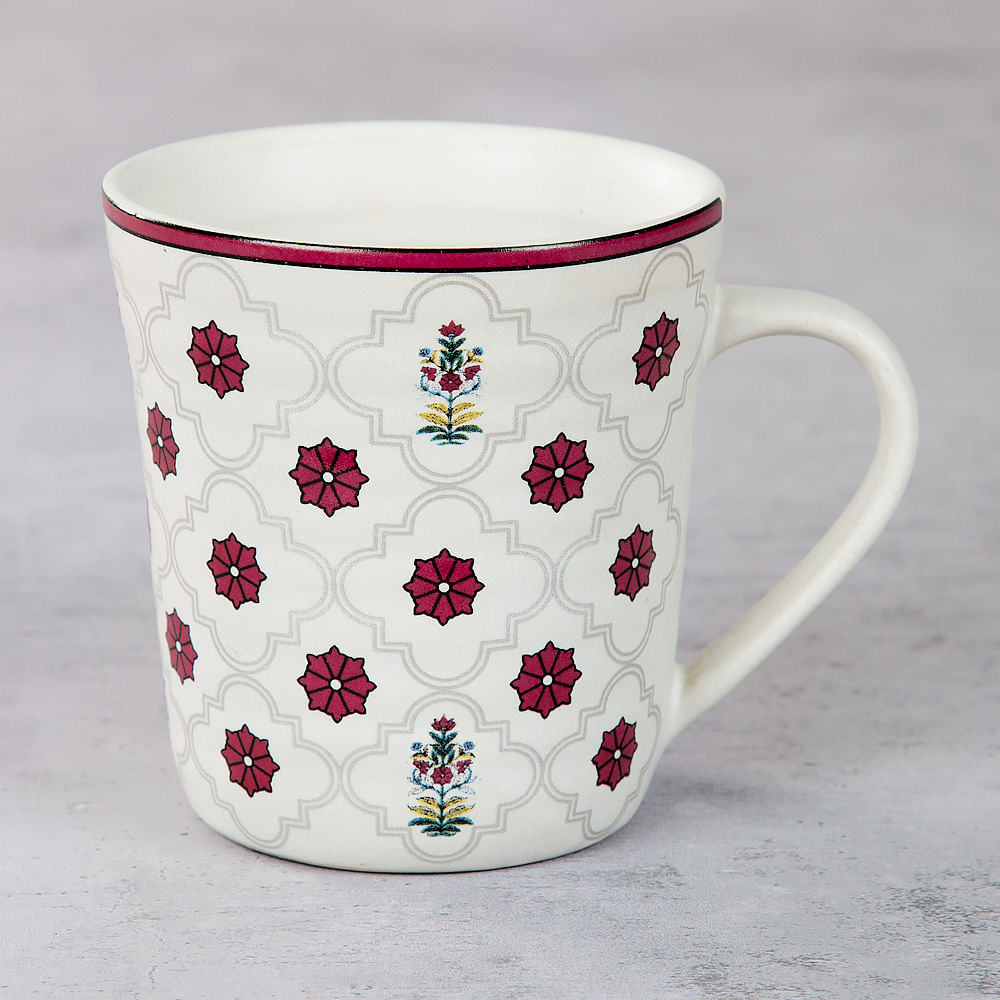 Floral Lattice Mug