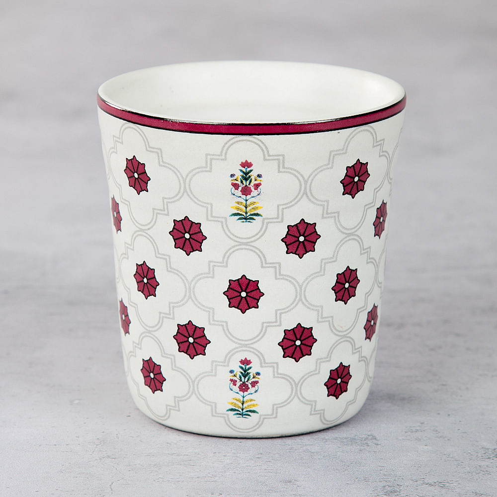 Floral Lattice Mug