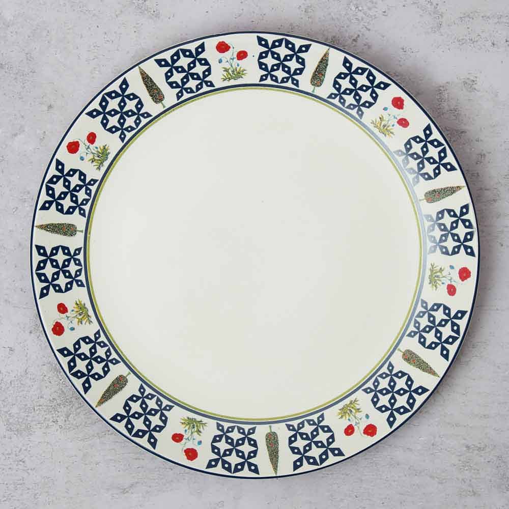 Flowers and Ferns Dinner Plate