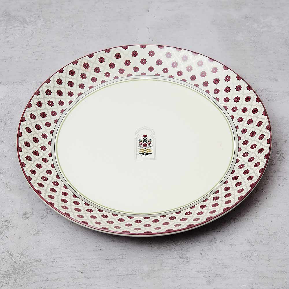 Floral Lattice Dinner Plate