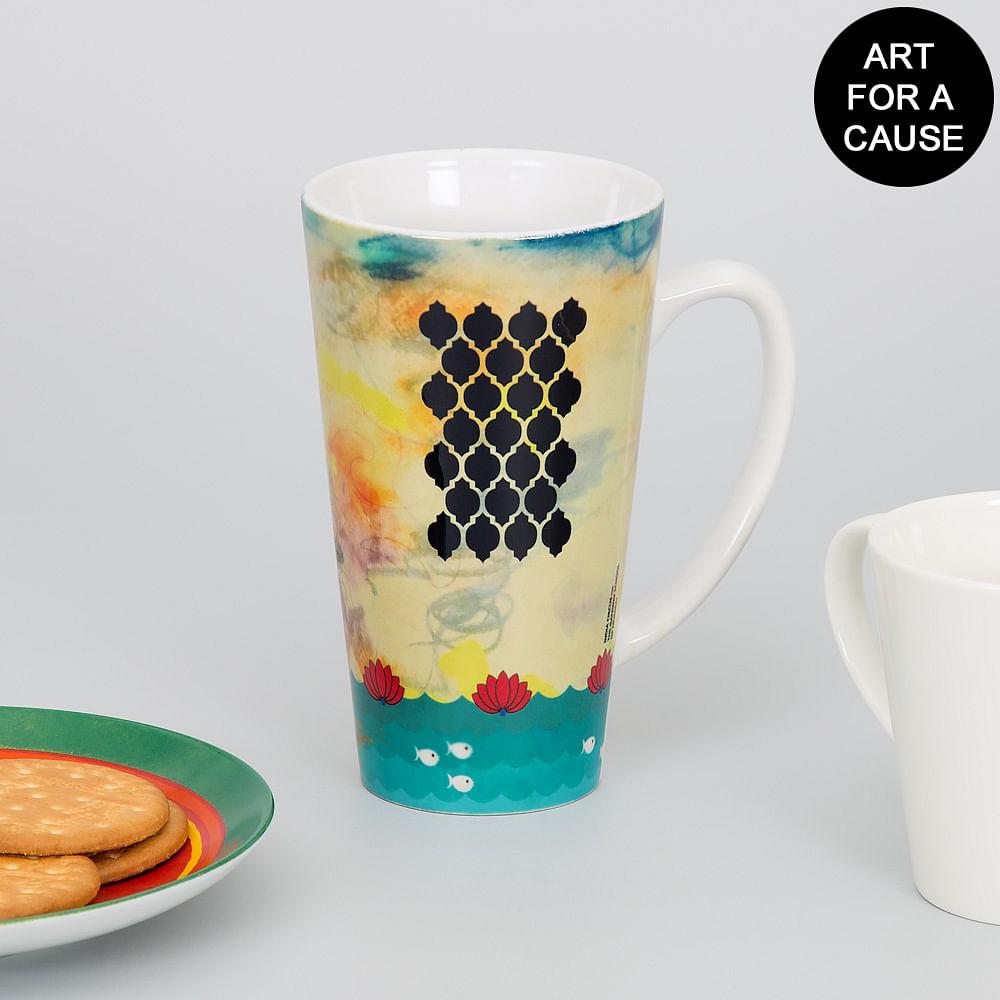 Ocean of Embers Gateway Conical Mug