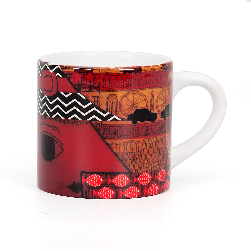 Raging Rouge Espresso Small Mug