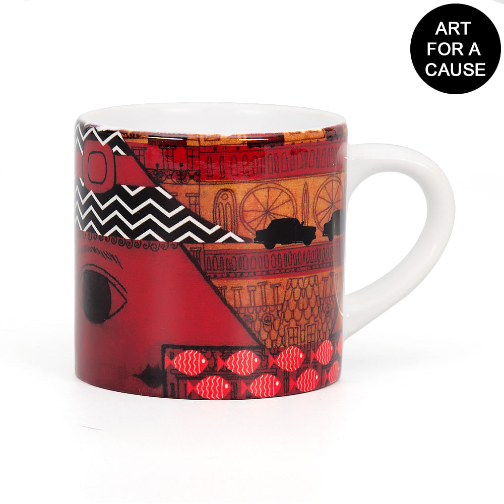 Raging Rouge Gateway Espresso Small Mug