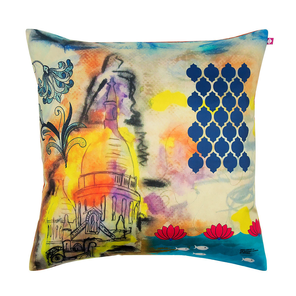 Ocean of Embers Gateway Blended Taf Slik Cushion Cover