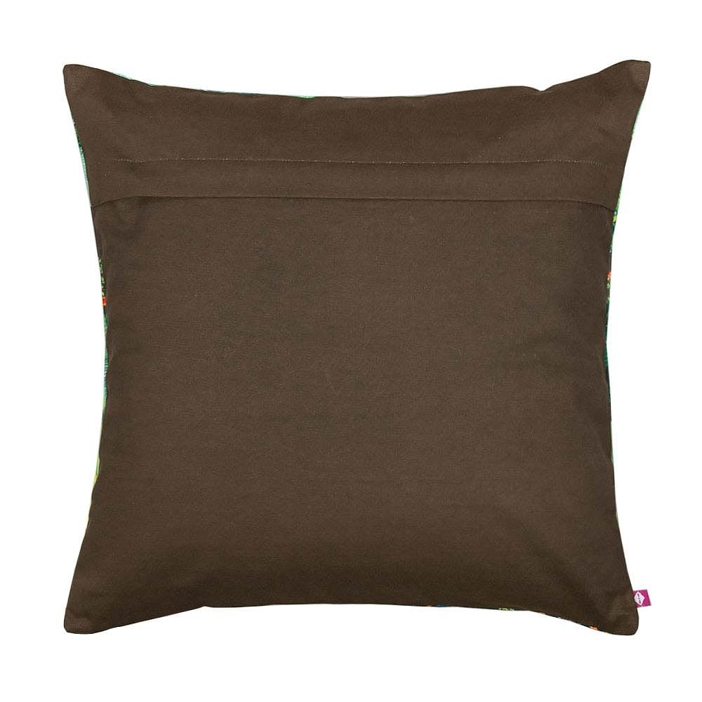 Tropical Exotica Poly Canvas Cushion Cover