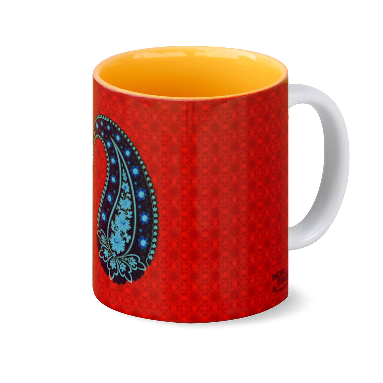 Blue Paisley Mug