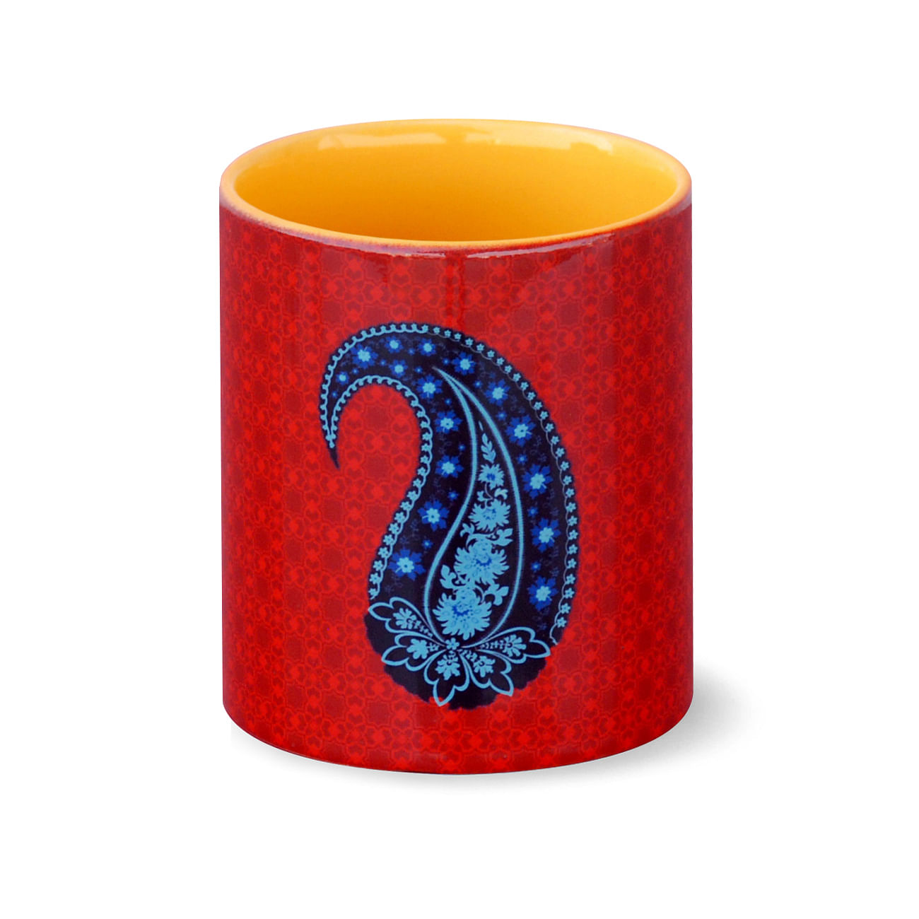 Blue Paisley Mug